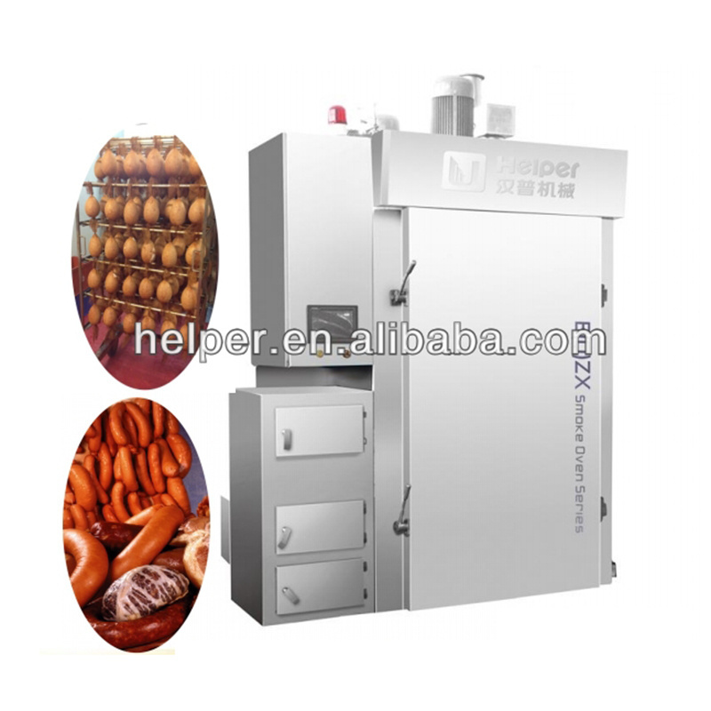 Sausage Beeg Fish meat smoker machine electric profesional meat smoking smokehouse machine from turkey for fish and meat