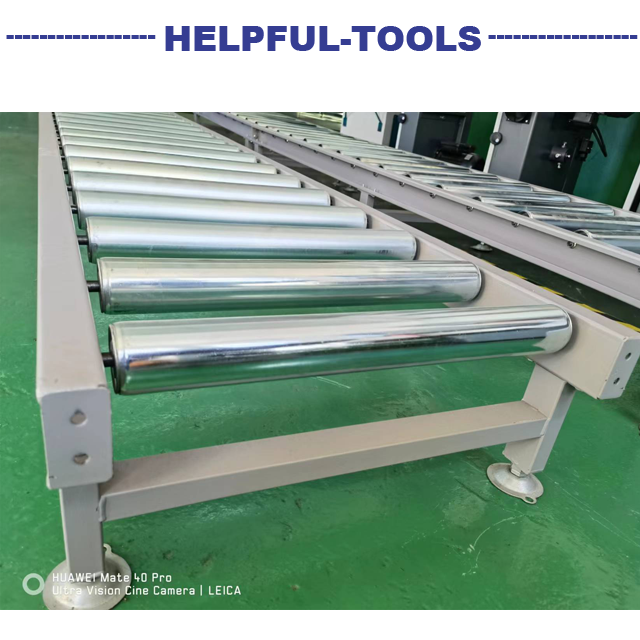 helpful brand HLM-X4 Roller table No power roller conveyor line Roller trolley Weihai helpful other woodworking machine