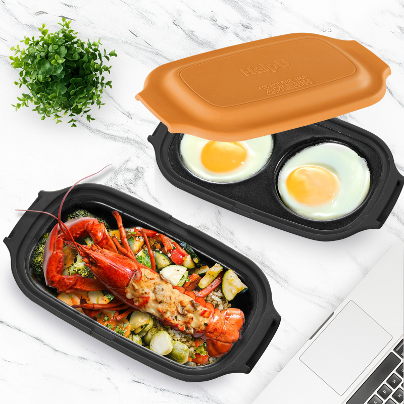 New TV Hot Item Dishwasher-Safe  Nonstick Pot Microwave Oven  Microware Egg Potato Fryer and Meat Ball Cooker Microwave Grill M