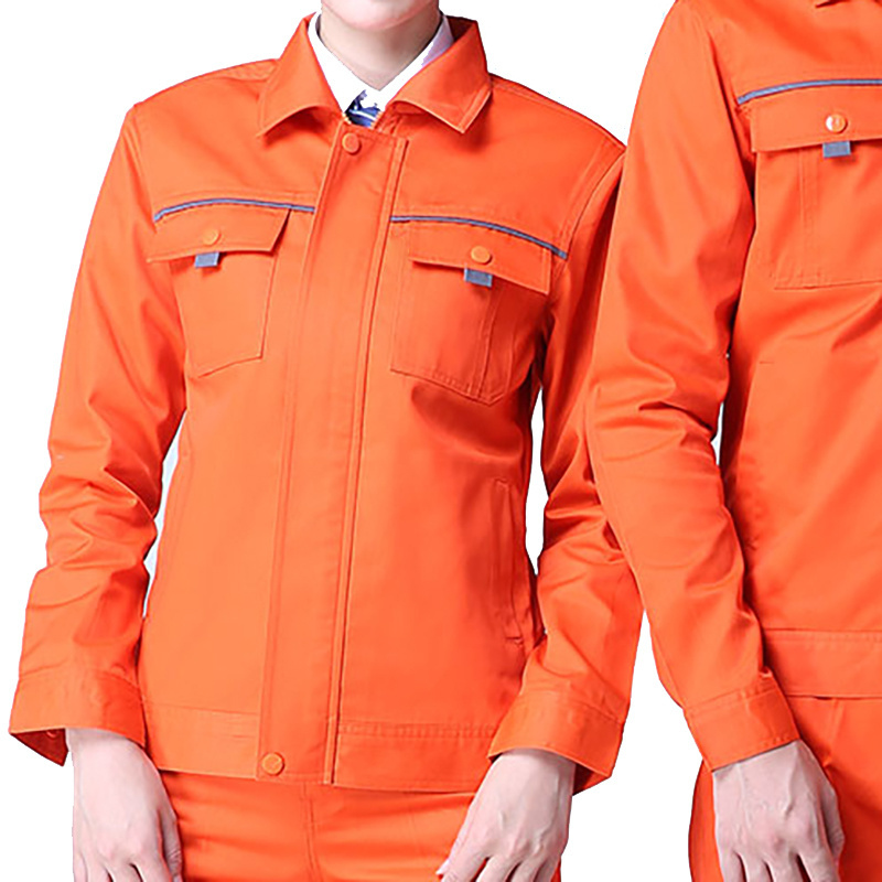 Unisex High Quality Tops Workwear Coverall Flame Retardant Coverall Safety Clothing Coverall Red Color