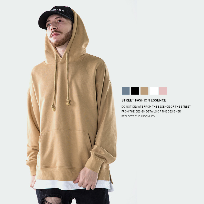 Custom Print Men's Blank Heavy Thick Hoodies Polyester Sweatshirts Custom logo Men's Hoodies Outdoor Sports Cotton Hoodies