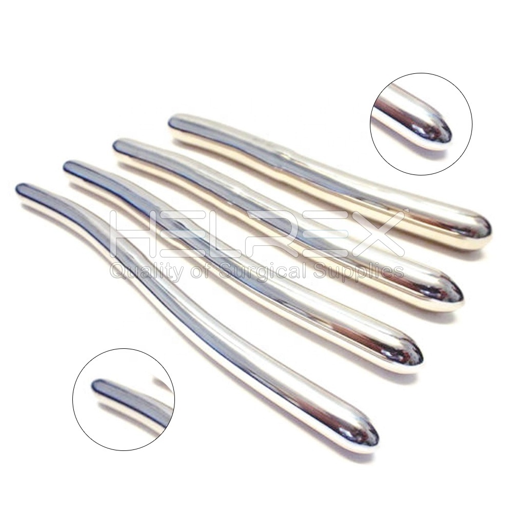 Wholsale Hegar Sounds Dilator set of 8pcs Gyne Instruments Urethral Uterine Sounds Surgical with case By Helrex