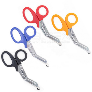 New First Aid Medical EMS EMT trauma shear High Quality with Custom Logo Paramedic Trauma Sheers lister curved bandage scissor