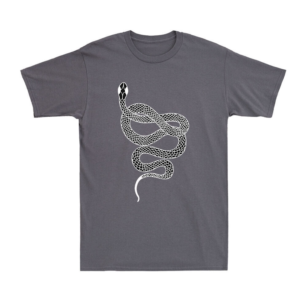 Snake Art Shirt Serpent Tattoo Graphic Animal Wildlife Men's T-Shirt Silk Unisex Marvelous T-Shirt