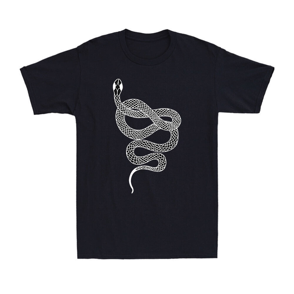 Snake Art Shirt Serpent Tattoo Graphic Animal Wildlife Men's T-Shirt Silk Unisex Marvelous T-Shirt