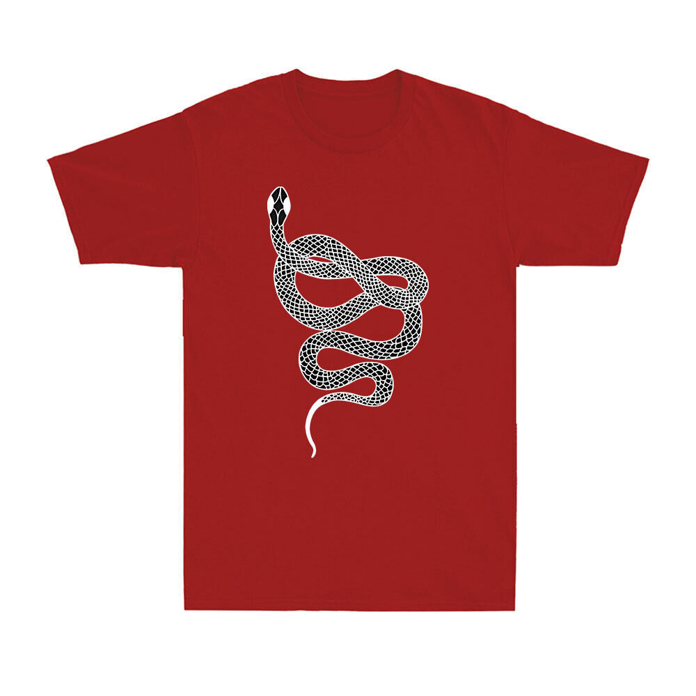 Snake Art Shirt Serpent Tattoo Graphic Animal Wildlife Men's T-Shirt Silk Unisex Marvelous T-Shirt