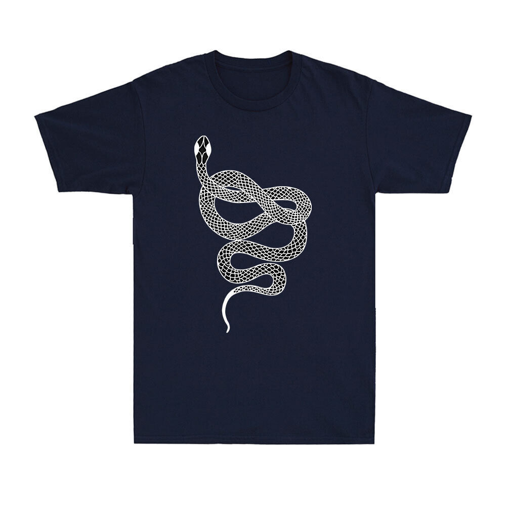 Snake Art Shirt Serpent Tattoo Graphic Animal Wildlife Men's T-Shirt Silk Unisex Marvelous T-Shirt