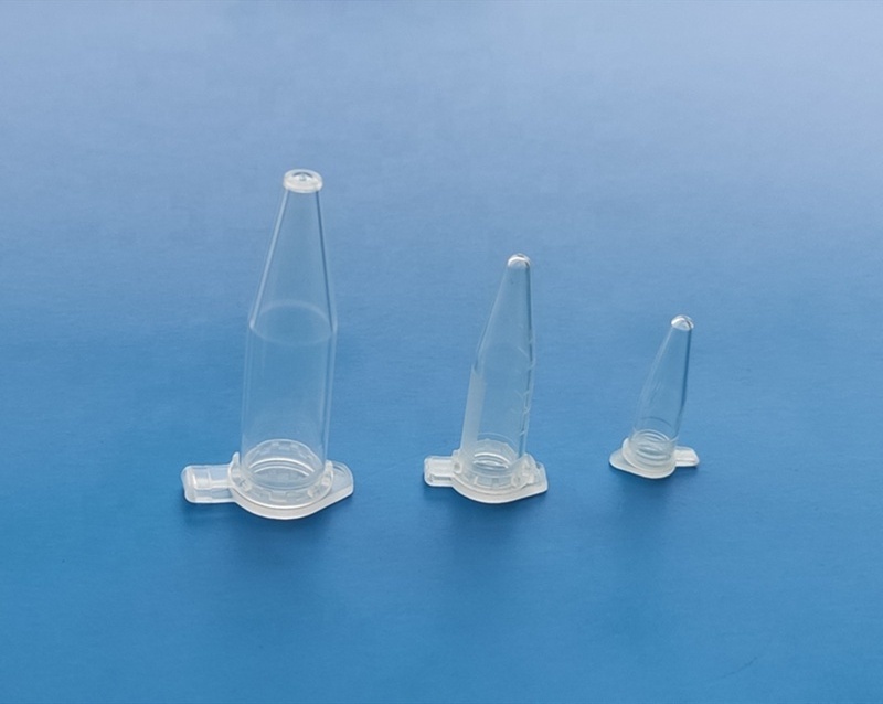 0.2ml 0.5ml 1.5ml 2ml Plastic microcentrifuge tube Conical Bottom centrifuge Tube with snap cap