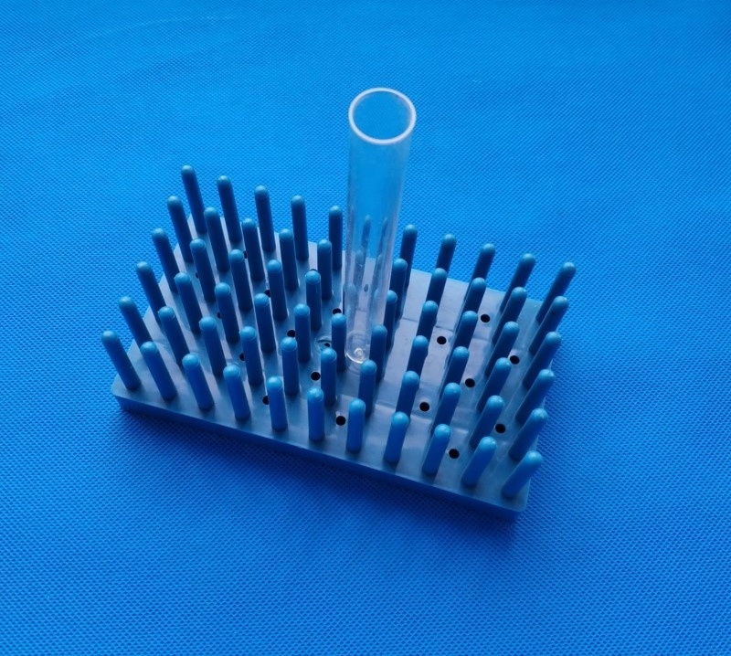 6*11 66 pins plastic Test Tube Peg Rack Peg Style Test Tube Rack for lab