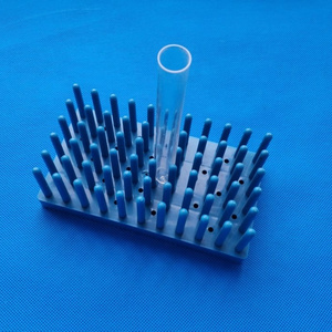 6*11 66 pins plastic Test Tube Peg Rack Peg Style Test Tube Rack for lab