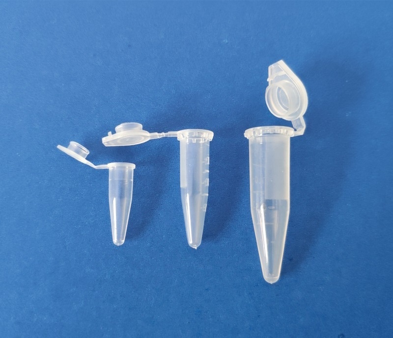 0.2ml 0.5ml 1.5ml 2ml Plastic microcentrifuge tube Conical Bottom centrifuge Tube with snap cap