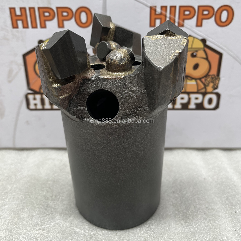 HIPPO Concave 94mm Carbide PDC Drill Bit With 3 Wings Alloy Cutter Bits For Coal Mining & Water Well Drilling Bit