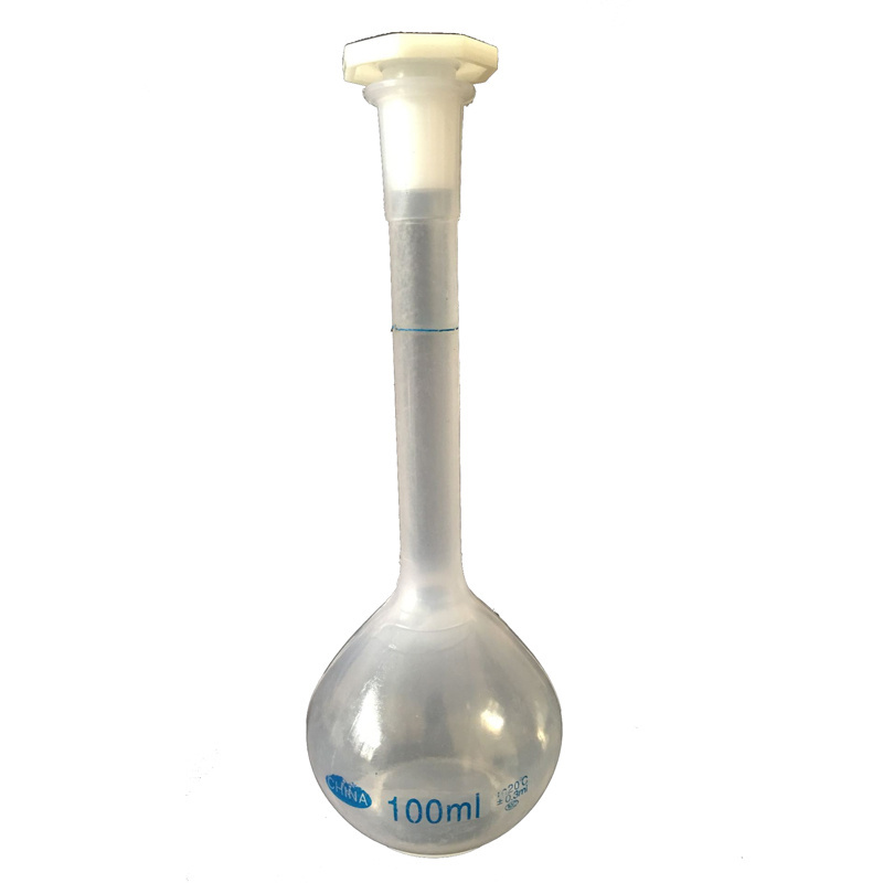 Gelsonlab HSCW-021 25ml Plastic volumetric flask , Measuring Flask for Laboratory