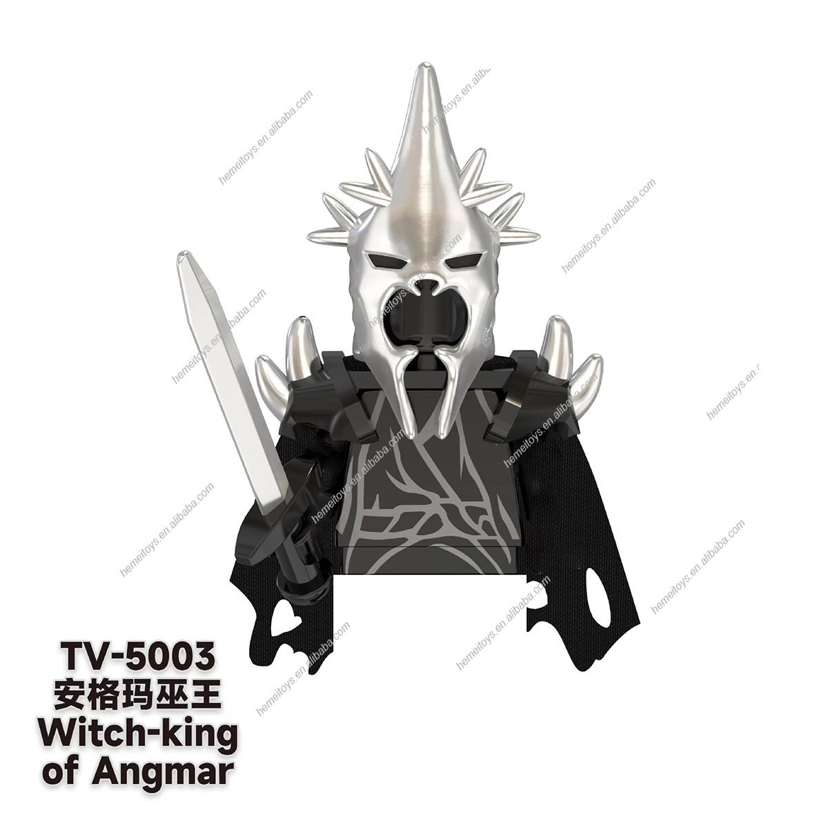 TV6402 TV6401 Sauron Ringwraith Goblin Orcs Uruk-Hai Movie Characters Minifigs Building Blocks Popular Educational Toys for Kids