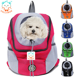 COLLABOR Breathable Eyebirds Shoulder Bag Backpack Carrying Small Dog Cat Pet Carrier Sling Adjustable Bag Strap Tote Bag