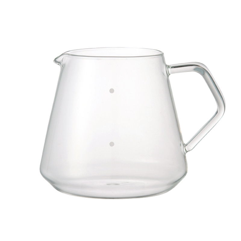 400ml Little Quantity, Clear Smooth Glass Coffee Server Coffee Pot, Glass Coffee Server