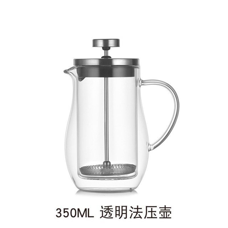 Heat Resistant Borosilicate Glass Tea Presser French Press Tea