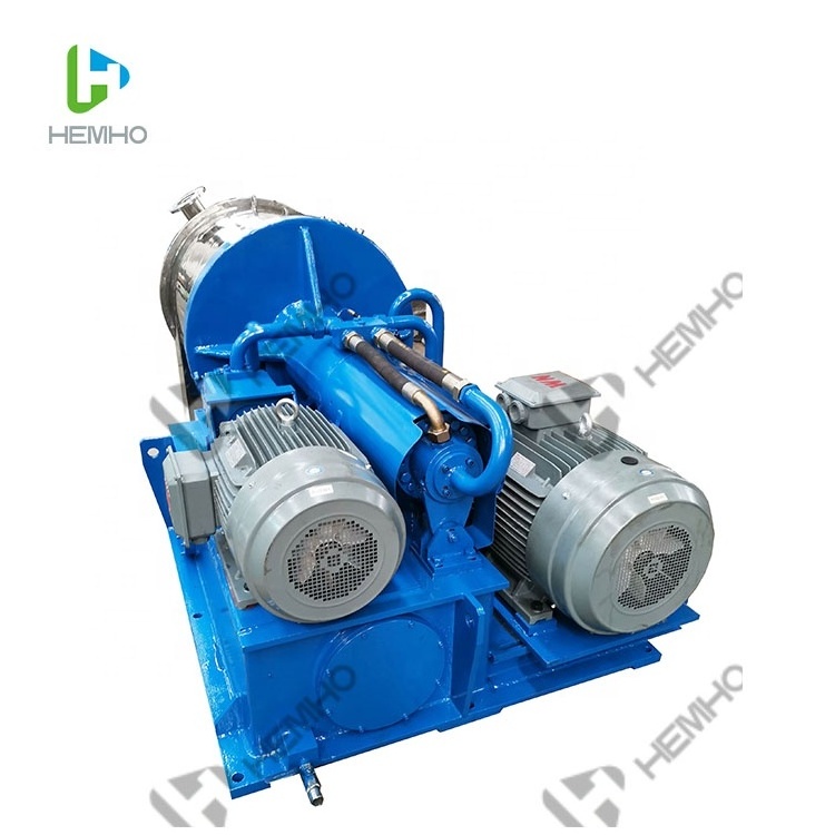 Small Industrial Liquid Solid Separator 300KG Pusher Centrifuge