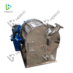 Small Industrial Liquid Solid Separator 300KG Pusher Centrifuge