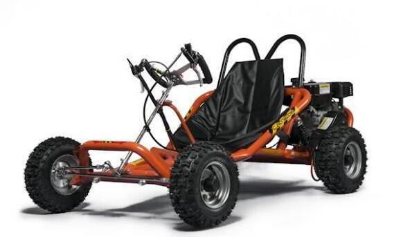 4 wheels Outdoor buggy gas racing go kart 6.5HP ,196CC go karts whole price top quality upgrade welcome