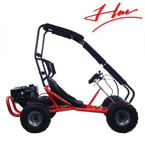 Hot selling 196cc/270cc side-by-side outdoor drive gasoline single seat karting