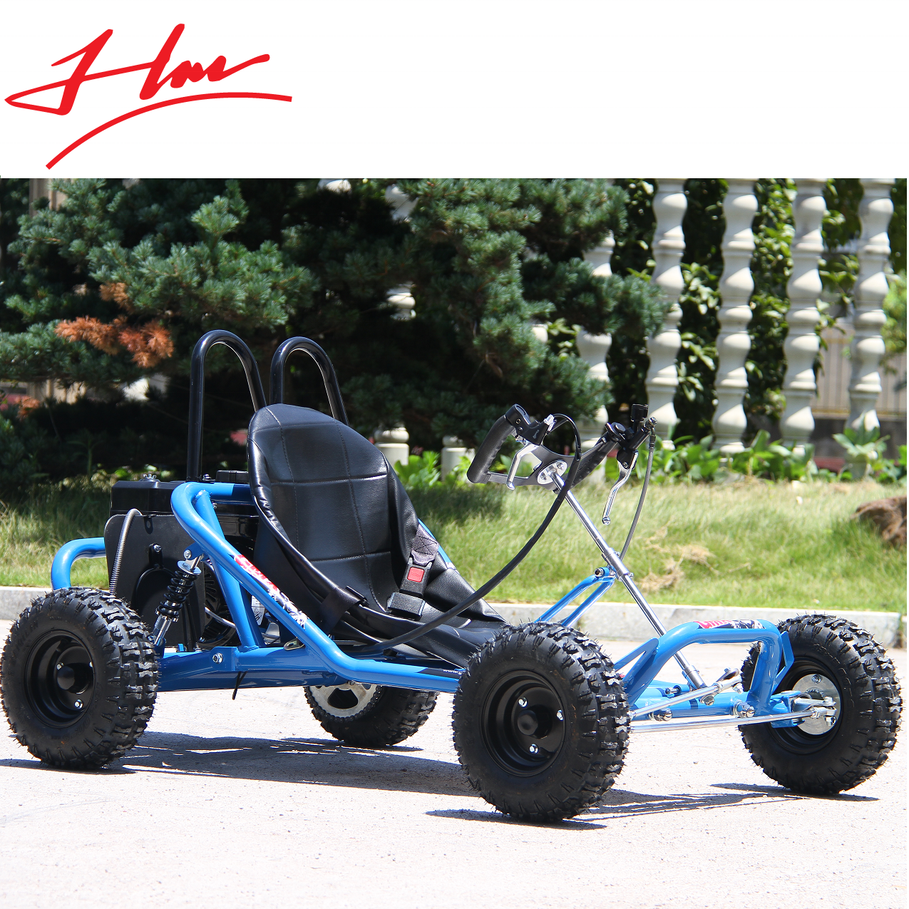 Chinese factory price gas fuel go kart adult buggy racing outside kart sell directly