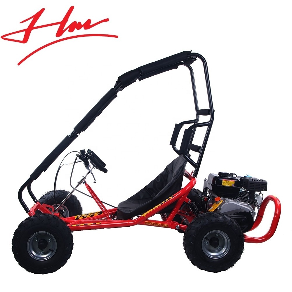 Hot selling 196cc/270cc side-by-side outdoor drive gasoline single seat karting