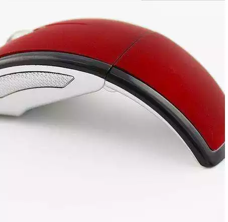 Folding Wireless Arc Mouse Rechargeable Silent Foldable Office Mouse