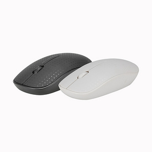 Custom Logo White Business Gift Computer Mouse Slim 2.4G Wireless Mouse