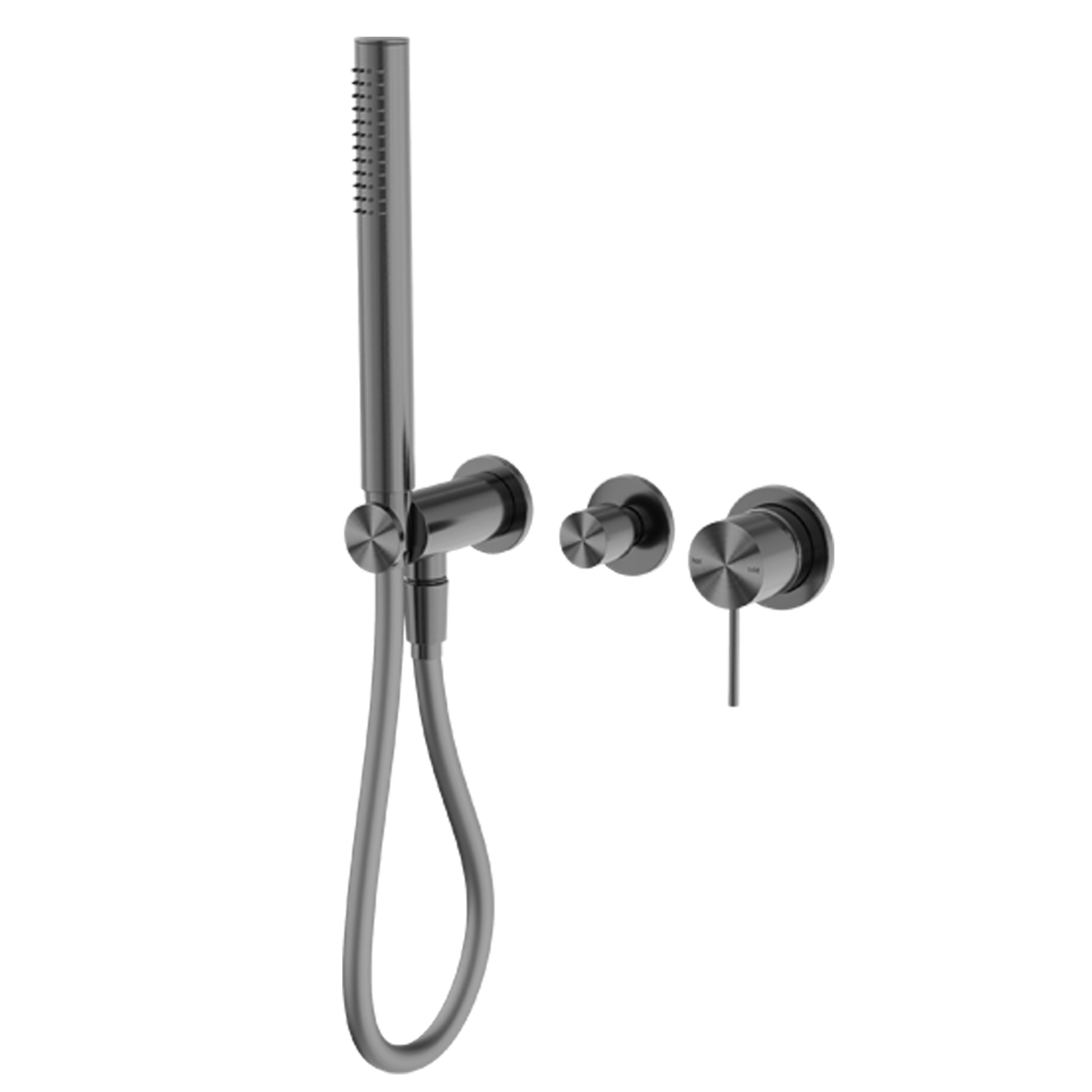 Italia Design Gun Metal Grey Bath Tub And Shower Faucet Mixer Upc Certification Faucet Parts