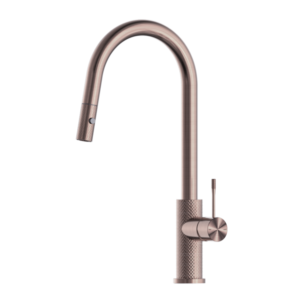 Single Handle Sink Mixer Luxury Commercial  Brass Modern Water Tap Pull Out Kitchen Sink Faucet