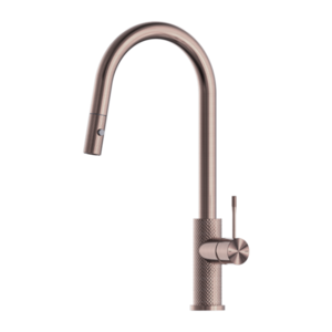 Single Handle Sink Mixer Luxury Commercial  Brass Modern Water Tap Pull Out Kitchen Sink Faucet