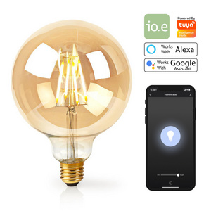 Filament Bulb G125 WiFi Tuya Smart Edison Vintage Decorative Light