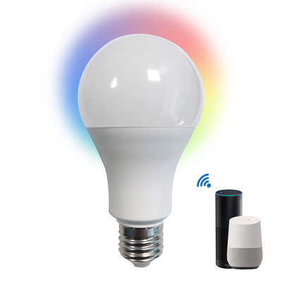 Smart WiFi Bulb E26 A21 RGBCCT 1050lm Tuya Smart Alexa and Google Assistant Voice Control