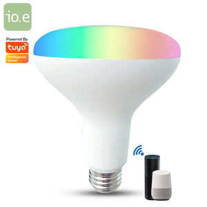 BR30 Smart Bulb WiFi LED RGBW Tuya Alexa and Google Assistant 700lm 8W E26