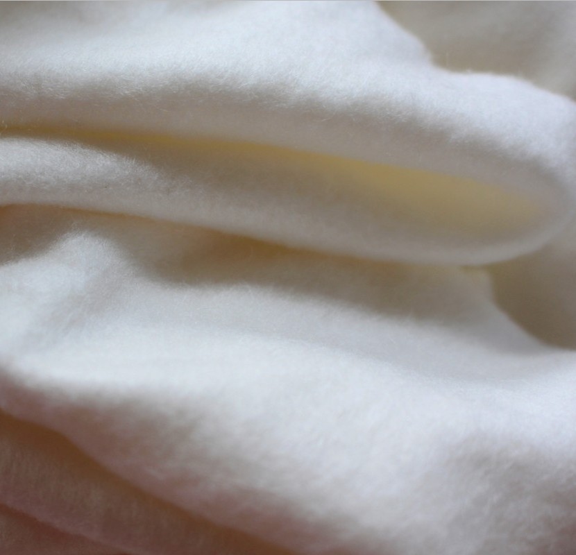 Good quality soft eco friendly knitted bamboo stretch fleece fabric