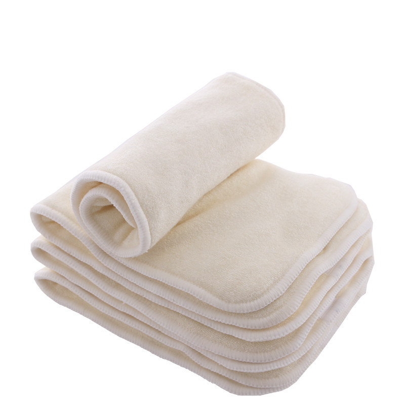 Naturally organic washable nappy 4 Layers bamboo microfiber cloth diaper baby diaper babys breath cloth diapers