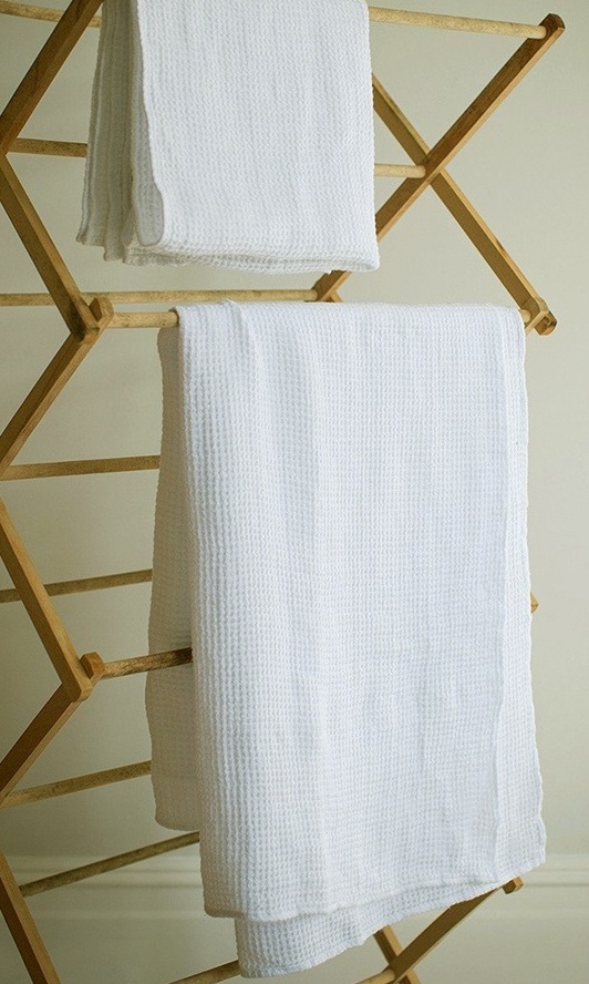 Eco Organic Hemp Cotton Bath Towel Baby Adult's Body Face Waffle Towel Multipurpose Bathroom Towel