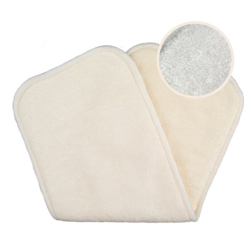 Naturally organic washable nappy 4 Layers bamboo microfiber cloth diaper baby diaper babys breath cloth diapers