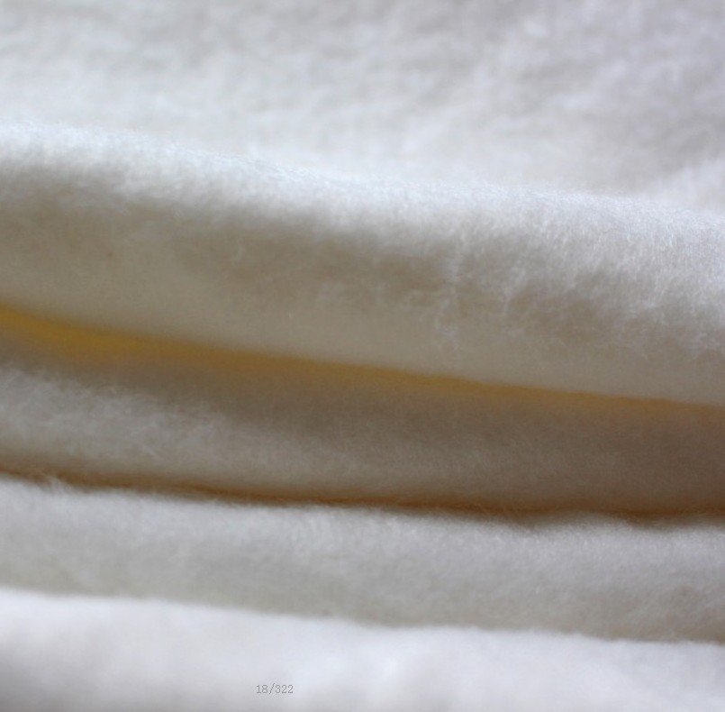 Good quality soft eco friendly knitted bamboo stretch fleece fabric