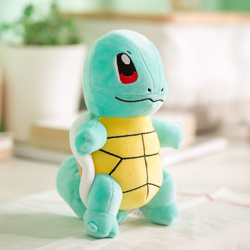 Spot wholesale cartoon anime plush toy is a fashionable and cute turtle fire dragon plush doll as a gift for boys and girls