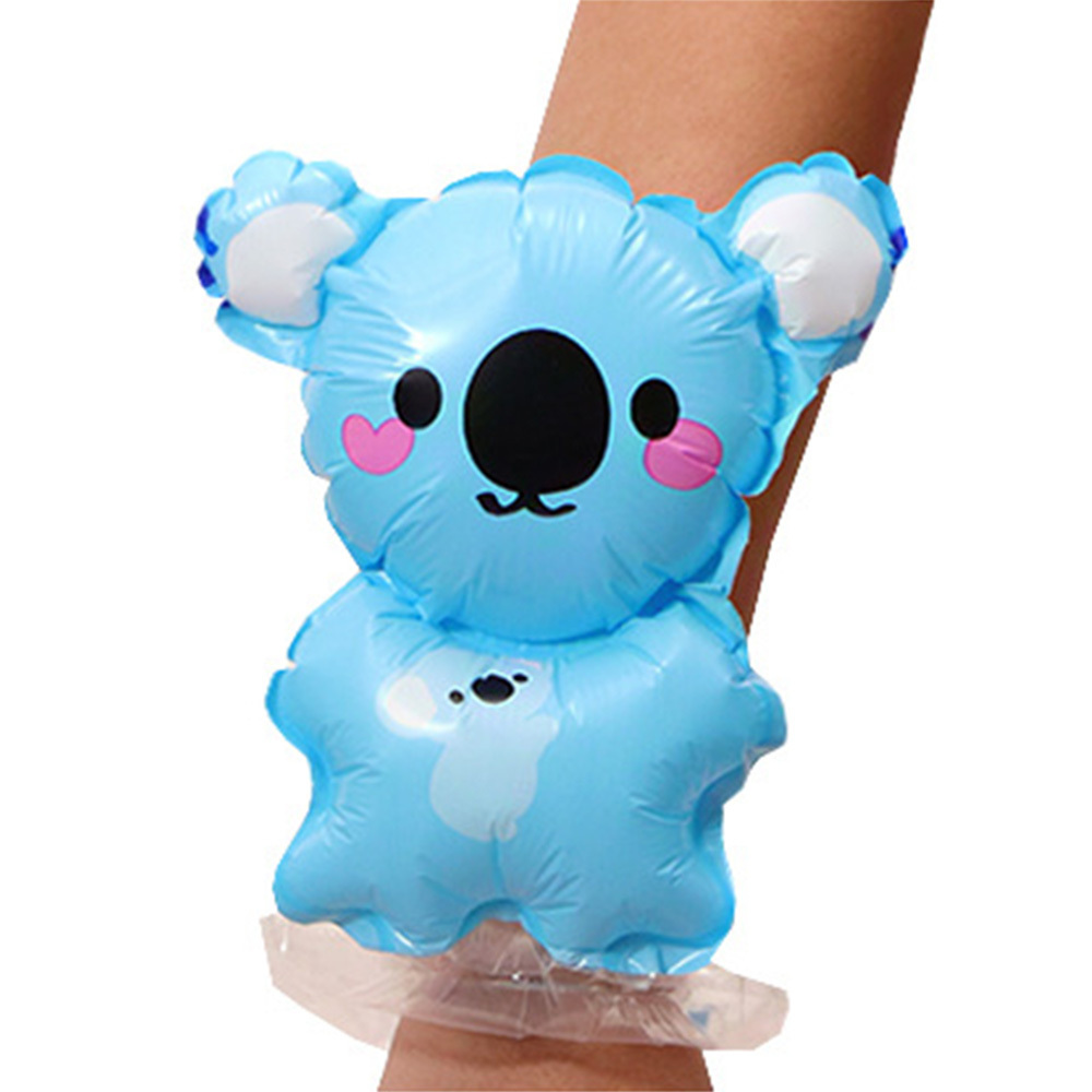 Thickened aluminum film cute cartoon animal wrist balloon children's toy wrist balloon children's birthday party decoration