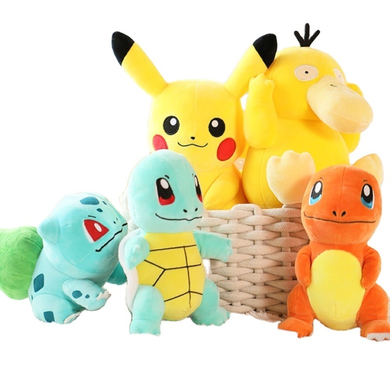 Spot wholesale cartoon anime plush toy is a fashionable and cute turtle fire dragon plush doll as a gift for boys and girls