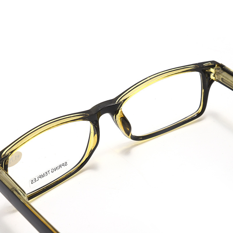 Fashion PC Frame Square shape low price Anti Blue Light Blocking Reading Glasses