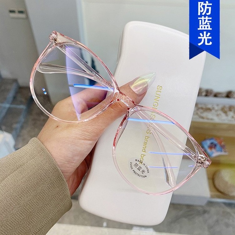 19203 New Retro Round Anti-Blue Light computer glasses optical Fashion Women anti blue ray glasses