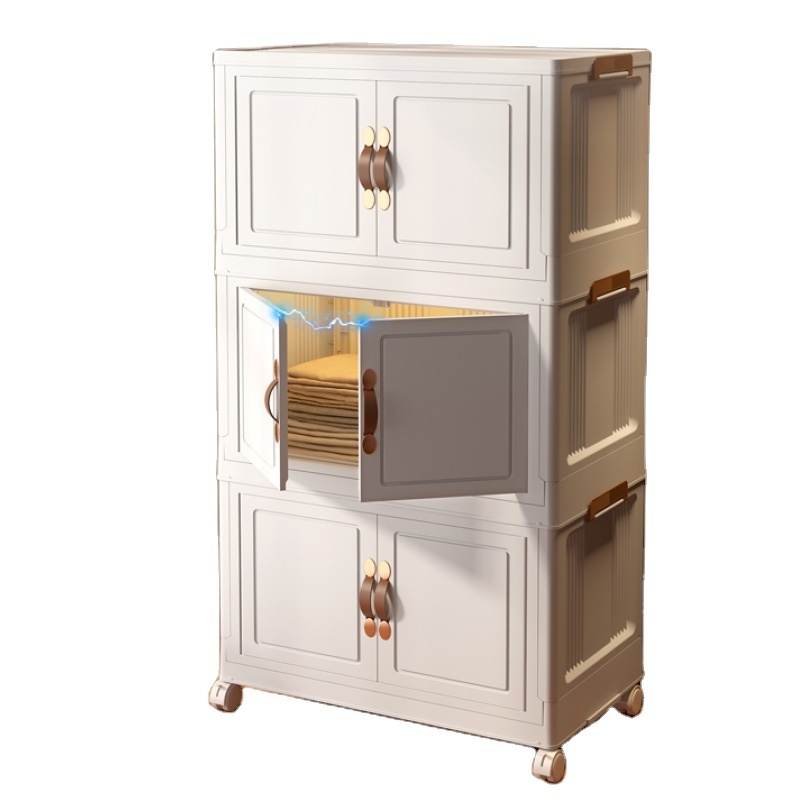 Versatile Easy-to-clean Customizable Tight Closure Efficient Lightweight and Durable Foldable Wardrobe Storage Organizer