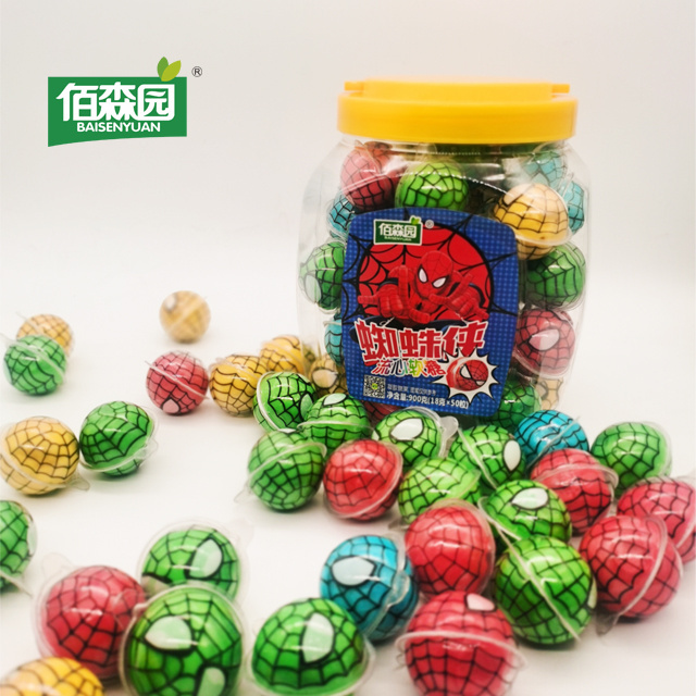 wholesale custom halal  QQ gummy candy planet earth watermelon eye ball gummy candy manufacturers