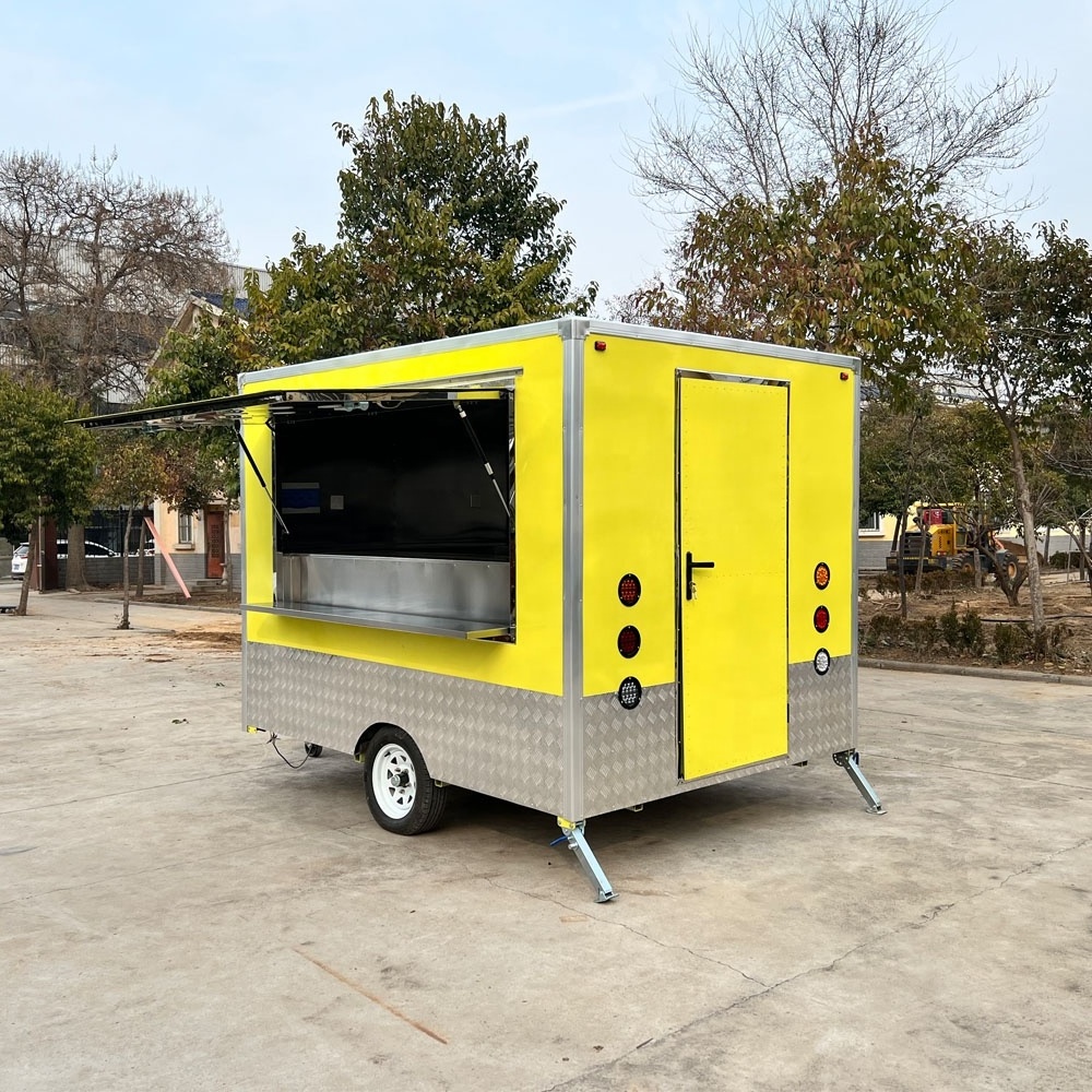 Factory offer Mobile Food Truck/ Fully Equipped Food Trailer/ Customized Food Car