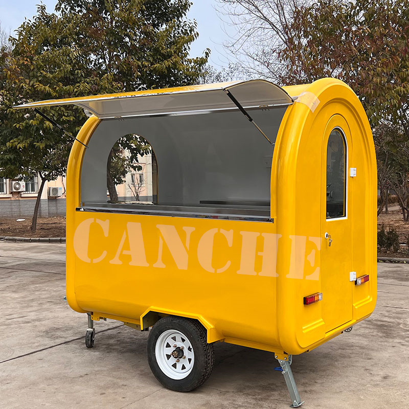 Multi-function Commercial Catering Food Trailer Mobile Nail Barbershop Beauty Hair Salon Ttuck Trailer For Sale