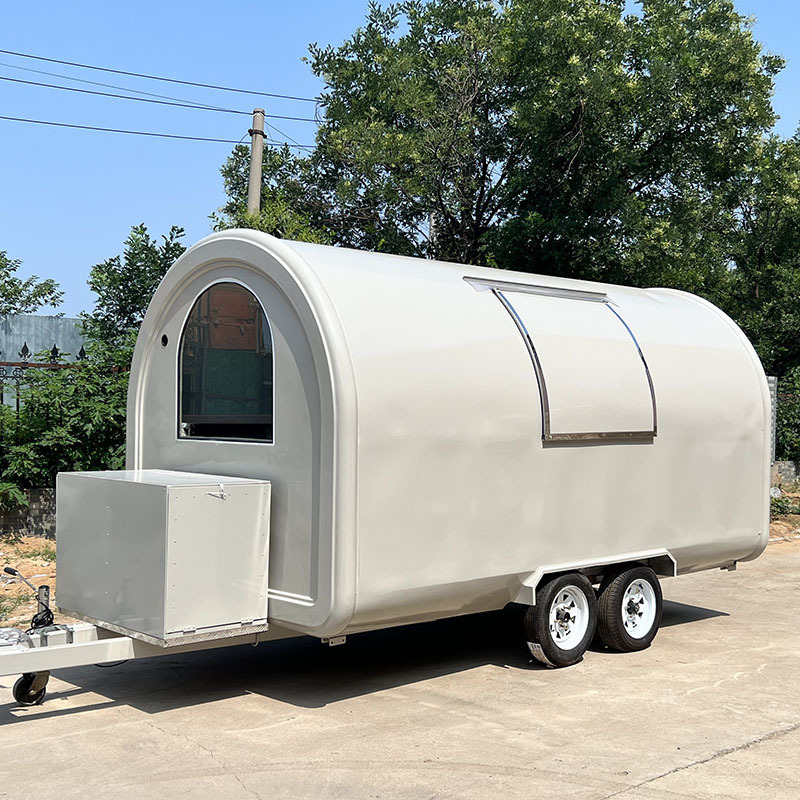 mini mobile airstream coffee ice cream food trailers fully equipped small mobile snack machines bbq food truck for sale